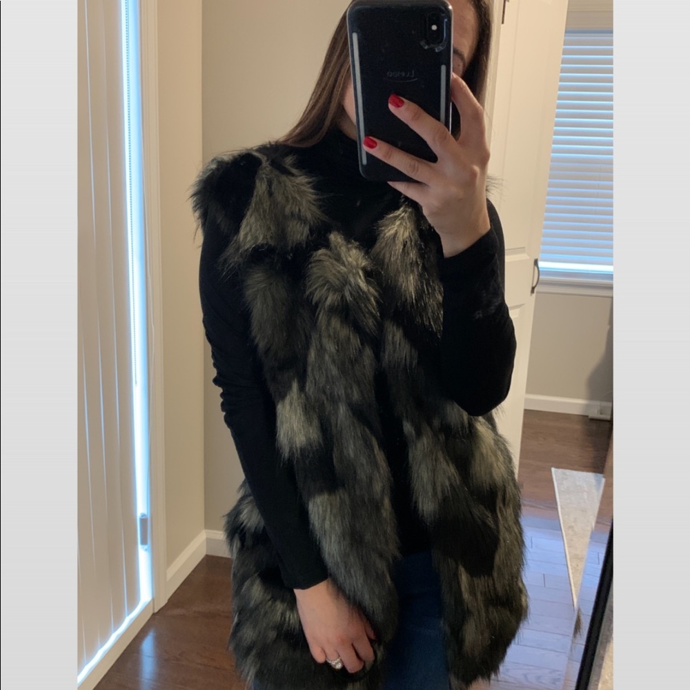 Oversized Fur Vest